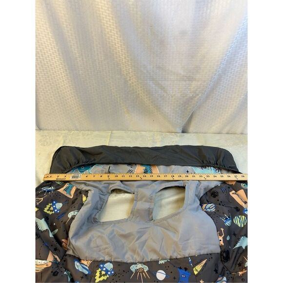 Gold bug shopping cart cover gray Dinosaur space - Picture 6 of 6